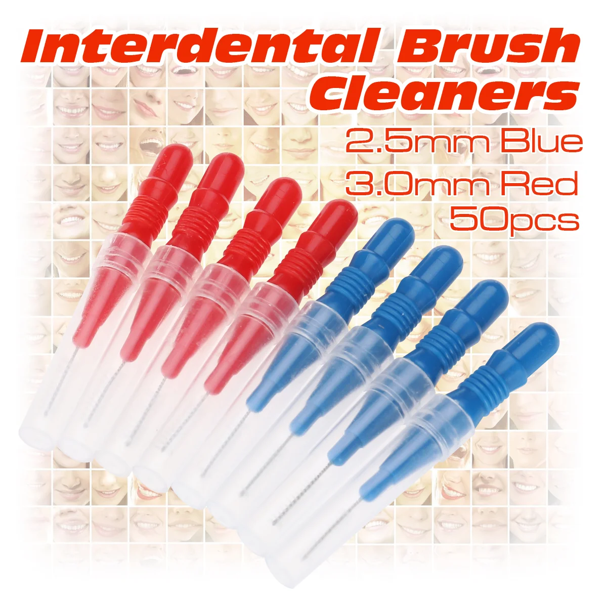 

2mm Interdental Brushes Dental Oral Care Interdental Brush Toothpick Between Teeth Brush Kit Oral Care Tools