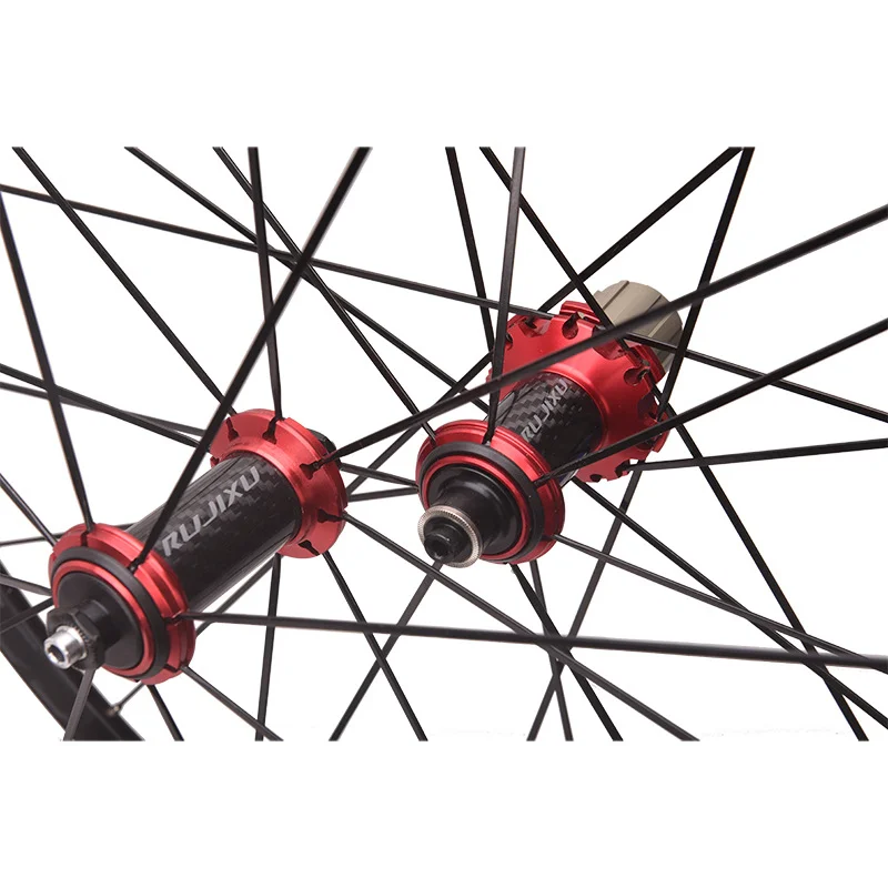 Σετ τροχών ποδηλάτου RUJIXU DTX5 700c V Brake Carbon Fiber Wheels Road - Image 2
