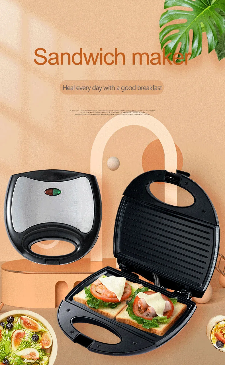 Proctor Silex Sandwich Maker, Model# 25408Y Hot Sandwich Maker Breakfast  Machine Sandwich Press Home Appliances - AliExpress