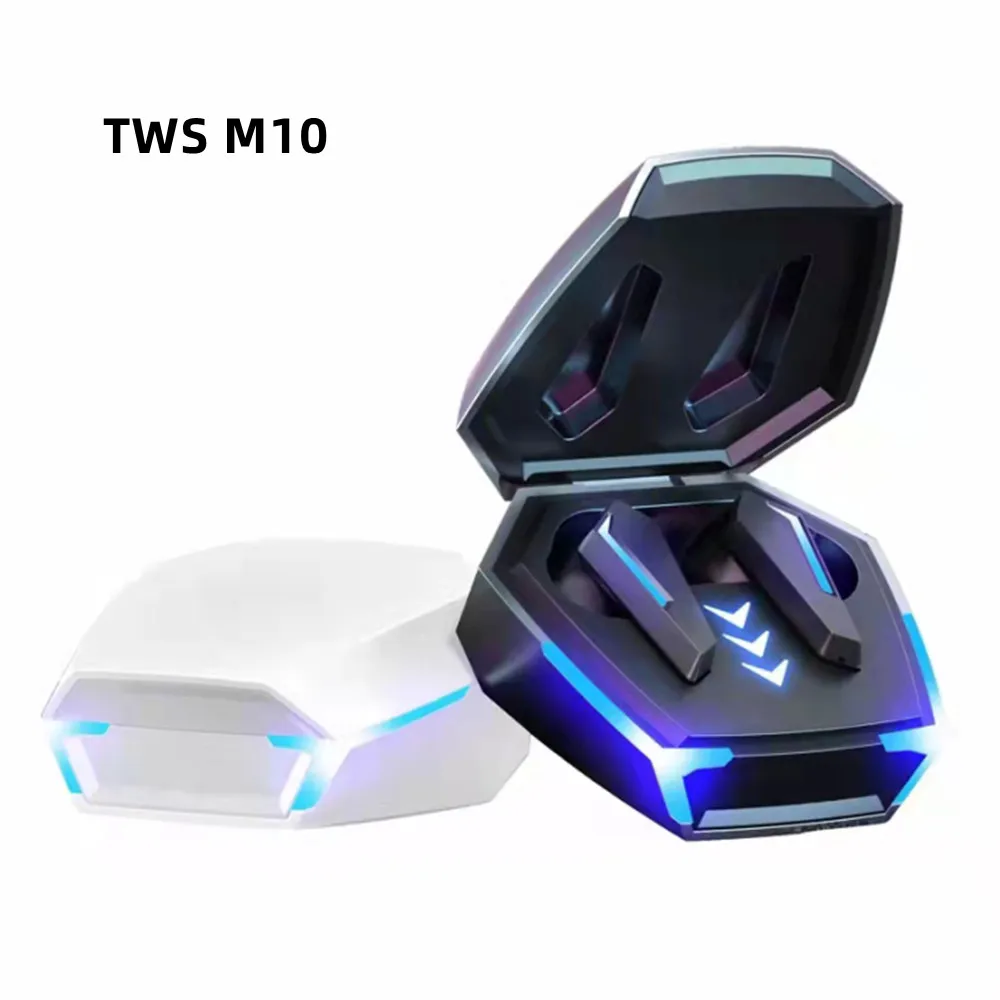 

M10 TWS 40ms Low Latency Sports Waterproof Earphone Wireless Gaming Headsets Bluetooth 5.0 Headphone Noise Cancelling Earbuds