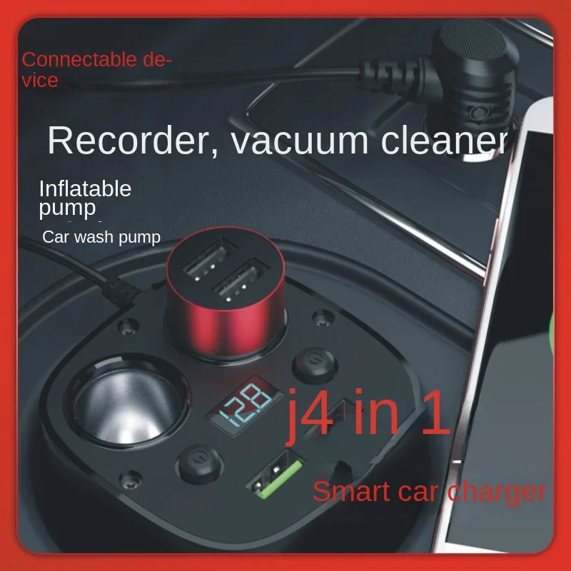 Cell Phone Charger for Car Charger Type C Fast Charge Auto Accessory Usb Accessories Charging Super Cable Lighter Driving 30W