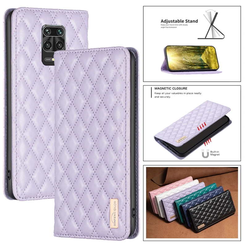 

Case For Redmi Note 9S Fundas sFor Xiaomi Redmi Note9 S Note 9 Pro Max Skin Friendly Flip Wallet Leather Magnetic Phone Cover