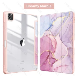 Ultra-Clear Protective iPad Case for iPad 10th Gen (Dreamy Marble)