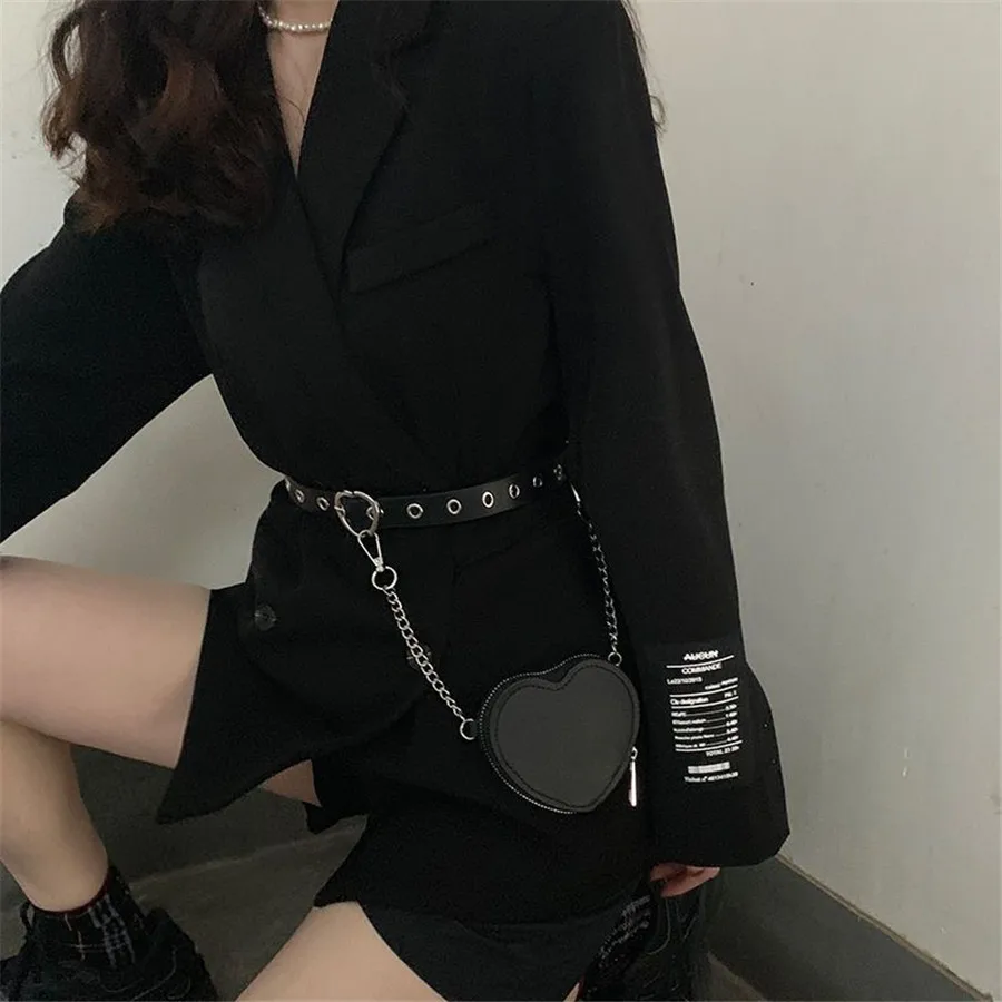 Elegant Leather Waist Belt Bag For Women Crossbody Waist Purse Fanny Pack Evening Clutch Mini Handbag Detachable Soft Leather 3