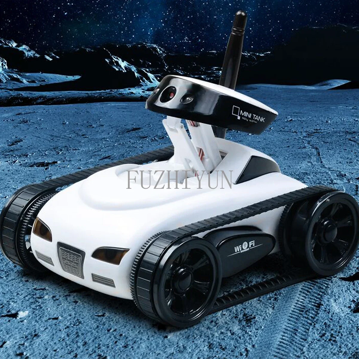 Remote Control Tank Car, App Controlled Wireless Spy Tank Transmission HD Camera Vision Toys Explore Move Motion Gifts