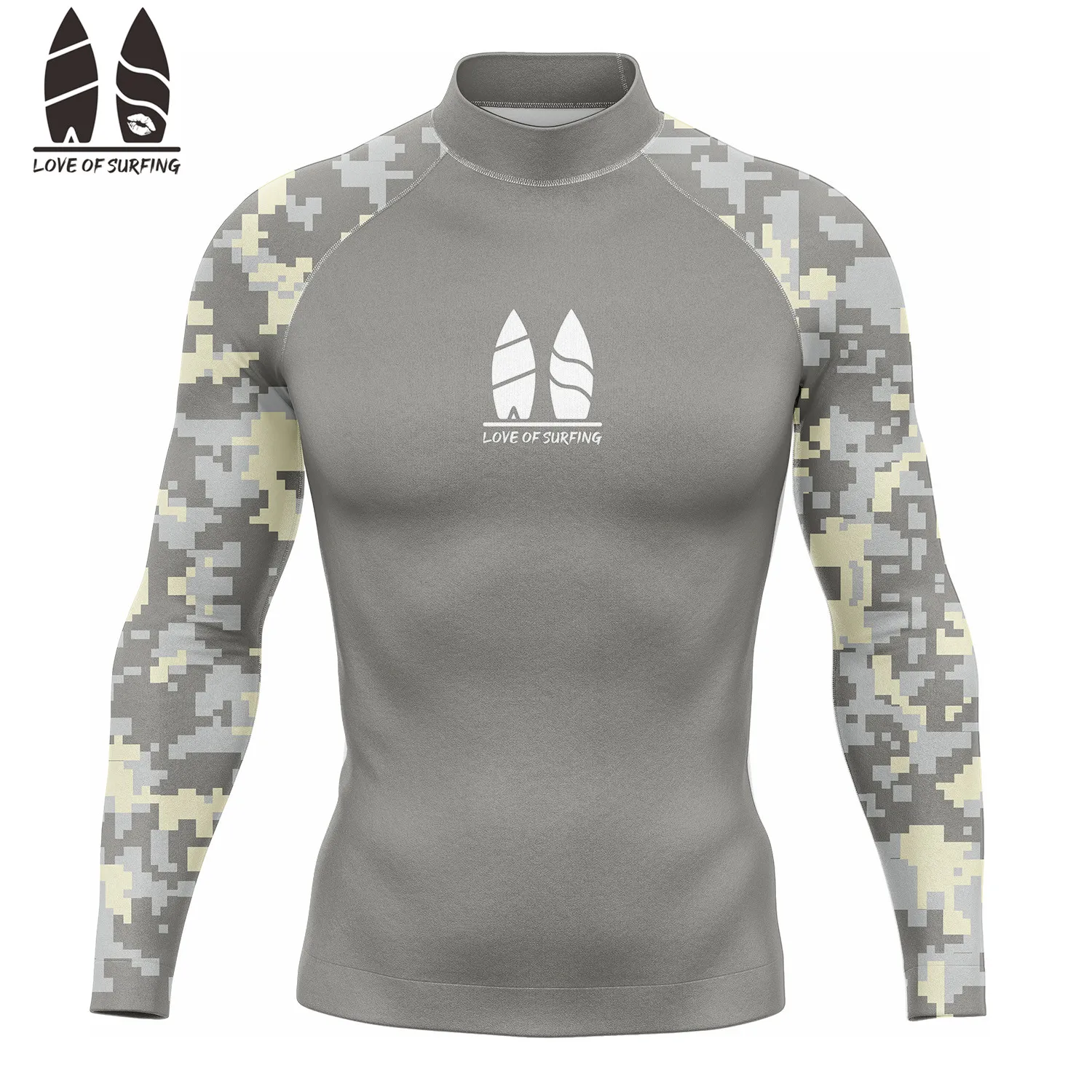 Rashguard Men's Surfing Clothing Summer Swimwear Long Sleeve Shirts Swimsuits Diving Apparel UV Protection Shirt Beach Jerseys