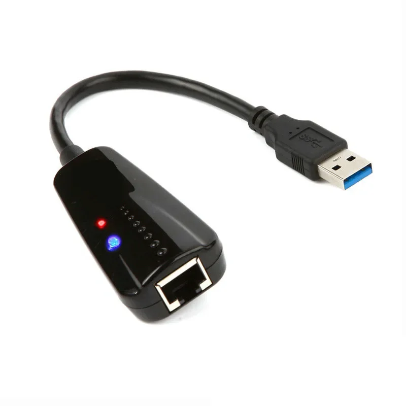 DM-HE78 드라이브 프리 기가비트 네트워크 카드, USB to RJ45 유선 외부 네트워크 케이블 변환기, RTL8153, USB3.0
