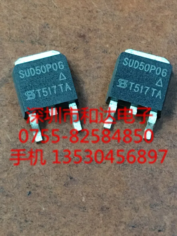 

10 шт. оригинальная новая модель SUD50P06 TO-252 P cross-60V -50A