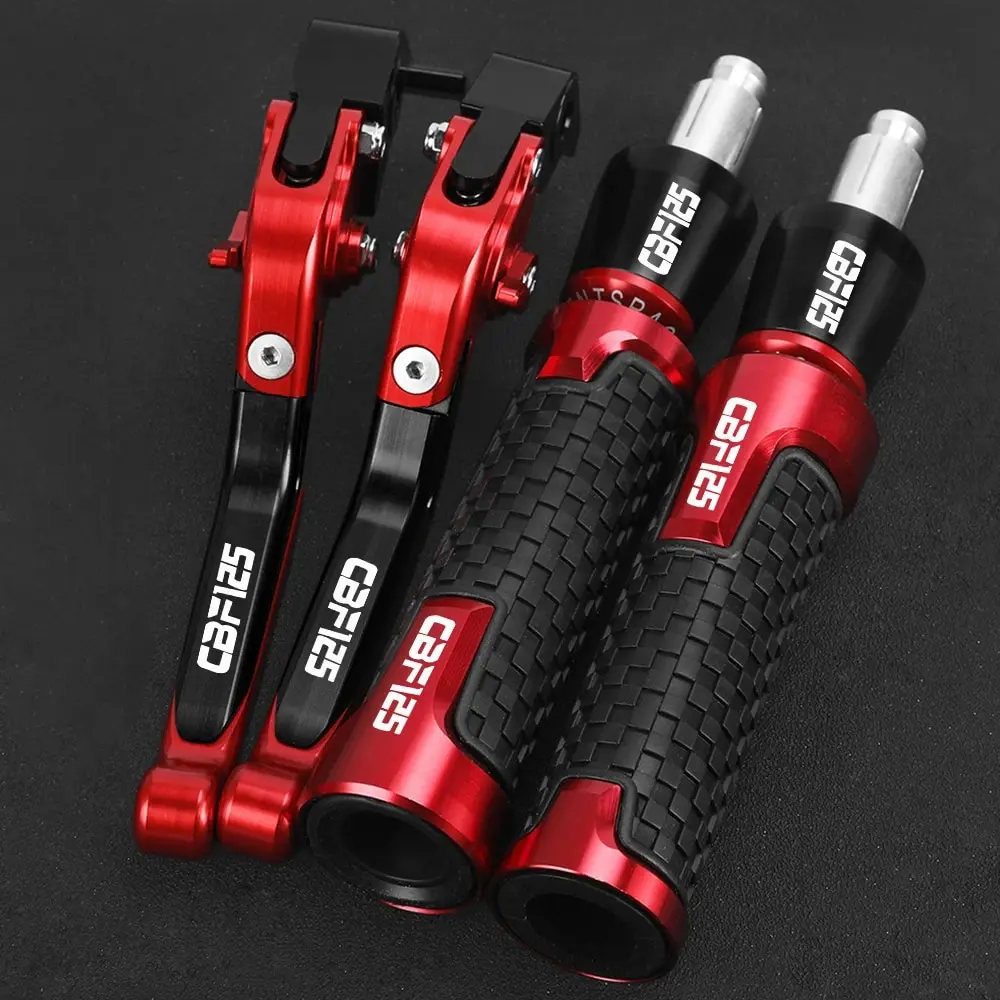 

For HONDA CB 125 F 2016 CB125 F CB125F Motorcycle Accessories Adjustable Brake Clutch Levers Handle Handlebar Grip ends CB 125F