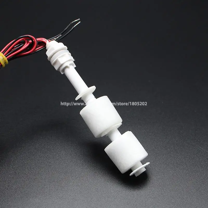 M10*100MM Dual Level Control PP Water Level Sensor Liquid Plastic Float Switch Tank 100V 220V ZP10010-2 water level switch,liquid level sensor