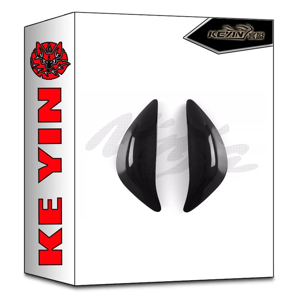 ⑥ Reflective Carbon Tank Pad Cool Custom Carbon Fiber Gas Tank