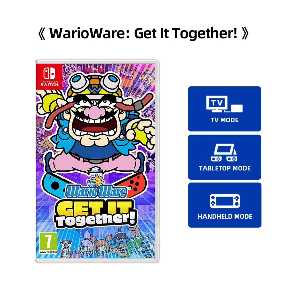 Nintendo Switch- WarioWare Get It Together Support TV Tabletop