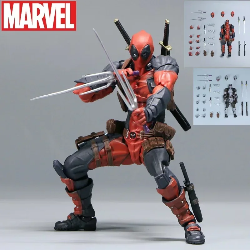 

15cm Super Hero Amazing Yamaguchi Deadpool 2.0 Action Figure Toys Dead Pool Movable Statues Model Doll Collectible Ornaments Toy