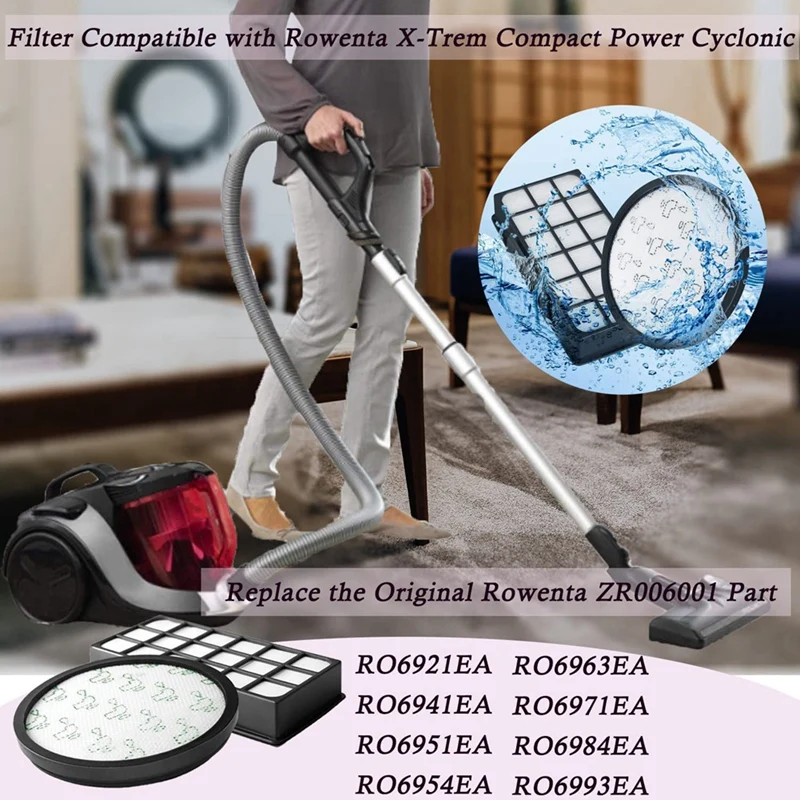 Filtro Hepa aspiradora Rowenta X-Trem Power Cyclonic - Comprar