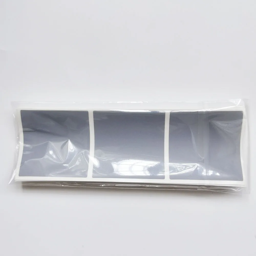 Dropshipping 100PCS 46x46mm Gray Scratch Off Sticker For Postcard Wedding Home Office DIY Game
