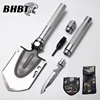 BHBT Multi-Function Folding Military Shovel Outdoor Survival Kit Garden Tools Camping Fold Multifunct Tactical Shovel 1