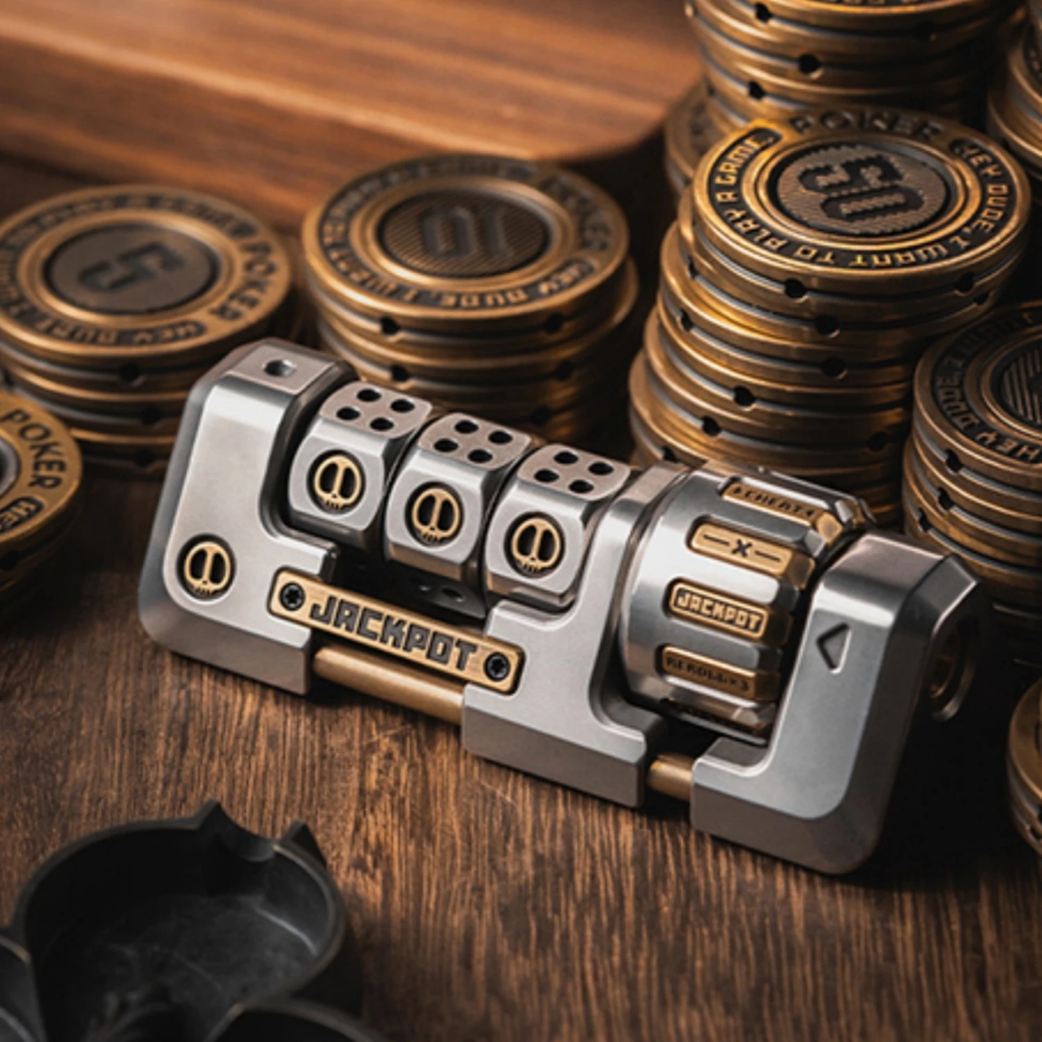 LAUTIE ハンドヘルドペンダントジャックポットスロットマシンフィ