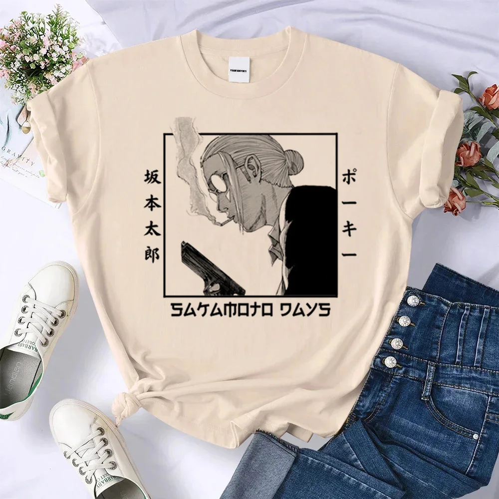 Sakamoto Days shirt teen Colorful graphic Trendy aesthetic kawaii Psychedelic shirt anime Trendy Psychedelic Digital Comfortable 4