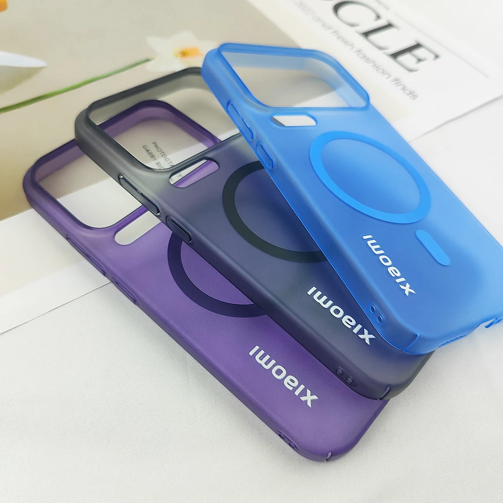 Slim Ice Mist Translucent Protective Cover with MagSafe Compatibility