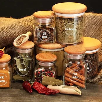 Transparent Spice Jar Labels 3