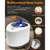 Upgraded Infrared Sauna Box, Portable Steam Sauna for Home with Steamer, Folding Chair, Multiple Layered Full Body Sauna Tent 5