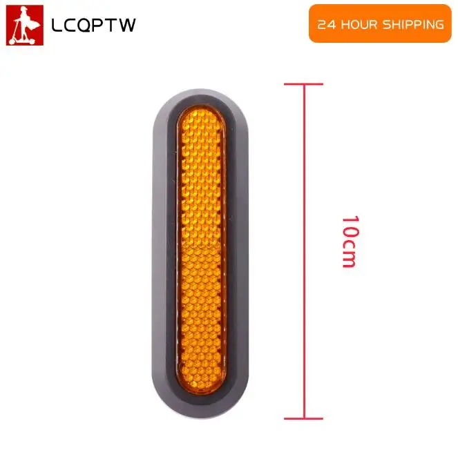 For Xiaomi Scooter Elét Pro 2/1S/M365 Capa De Roda Proteger Escudo Frente Traseira Segurança Reflexiva Tubo Noite Refletor Peças