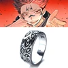 Anime Jujutsu Kaisen Rings Ryomen Sukuna Cosplay Black Dead Eye Unisex Ring Prop Jewelry Gift Accessories 1