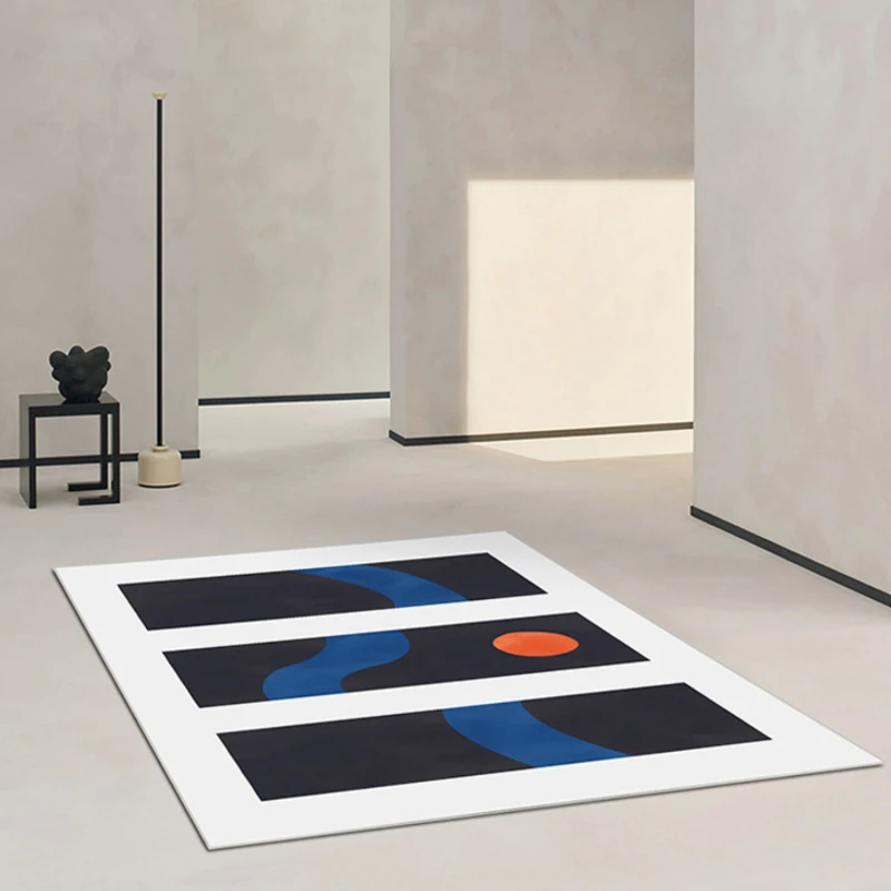 Nordic Style Rugs for Bedroom Original Design Living Room Decoration Abstract Carpet Large Area Geometry Rug Home Non-slip Mat 4