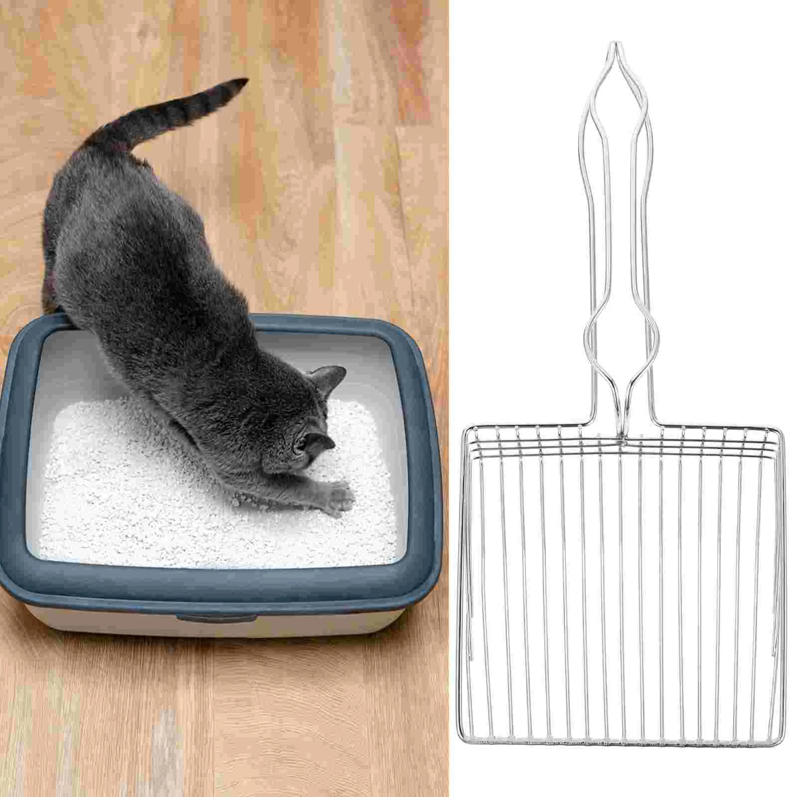 

Cat Litter Scoop Fast Sifting Metal Cat Litter Scooper Pet Poop Sifter Pet Supply