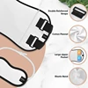 OPOVE Castor Oil Waist Pack Wrap With Neck Wrap Reusable Prevent Oil Leaking Organic Cotton Flannel Pack Wrap For Liver Detox 3