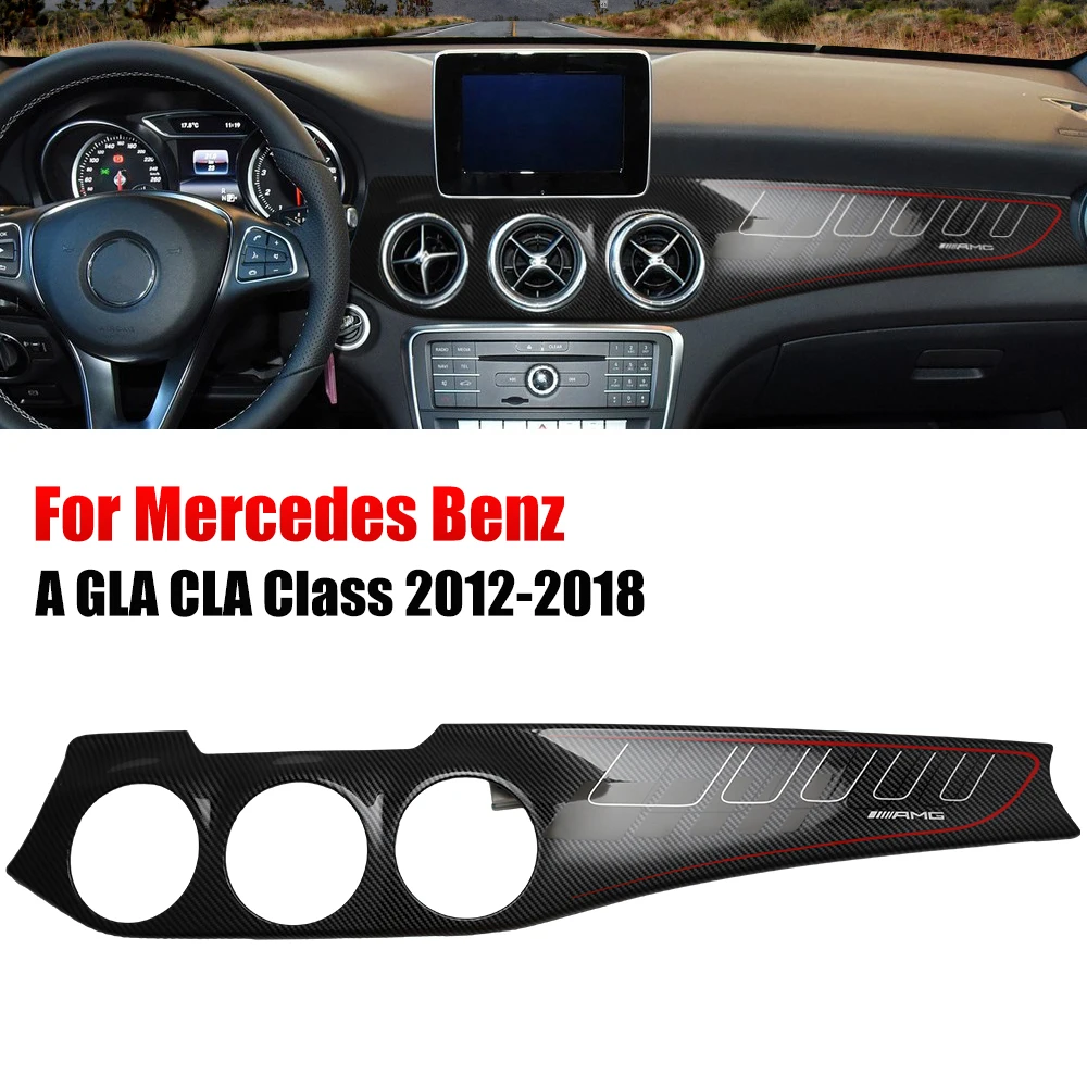 

Dashboard Decoration Central Console Panel For Mercedes Benz GLA CLA A Class 2012-2018 Air Condition Outlet Panel Trim Cover