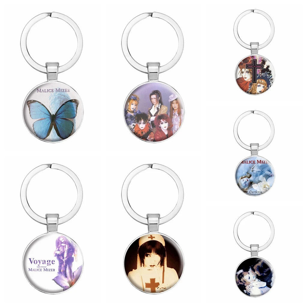 Rock Band Malice Mizer Visual Kei Keychain Mana Sama Gothic