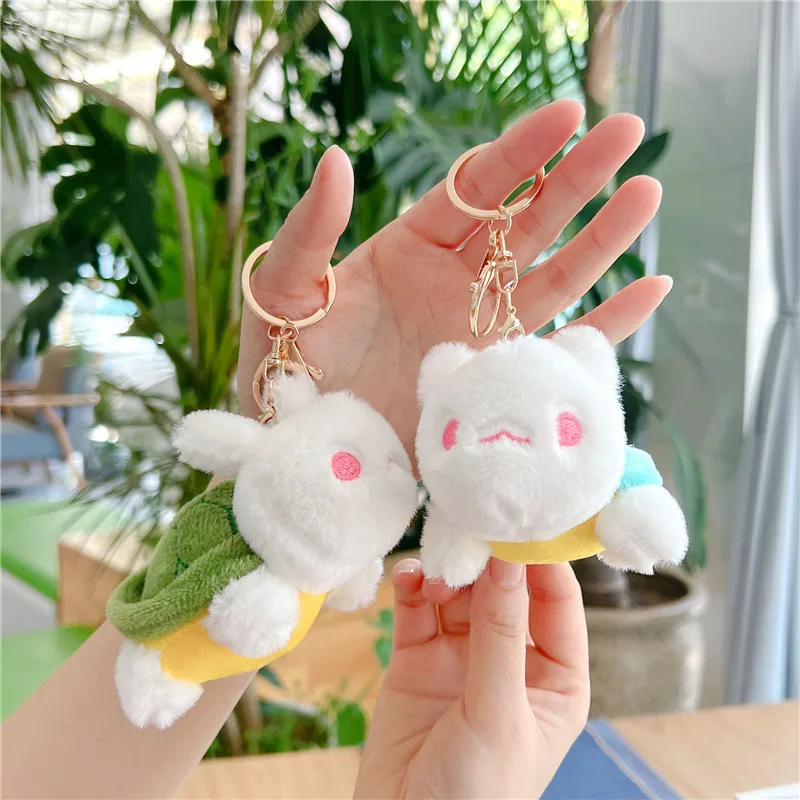 

60pcs/lot Wholesale Cute Little Turtle Doll Rabbit Small Pendant Plush Toy Bag Keychain Pta167,Deposit First to Get Discount muc