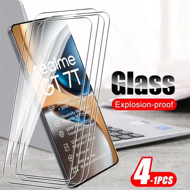 Clear 9H Tempered Glass Screen Protector and Case Combo