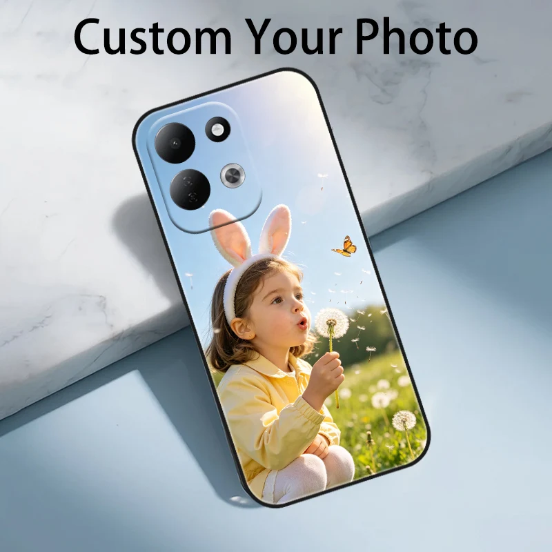 Personalized Silicone Phone Case with Customizable Image Design