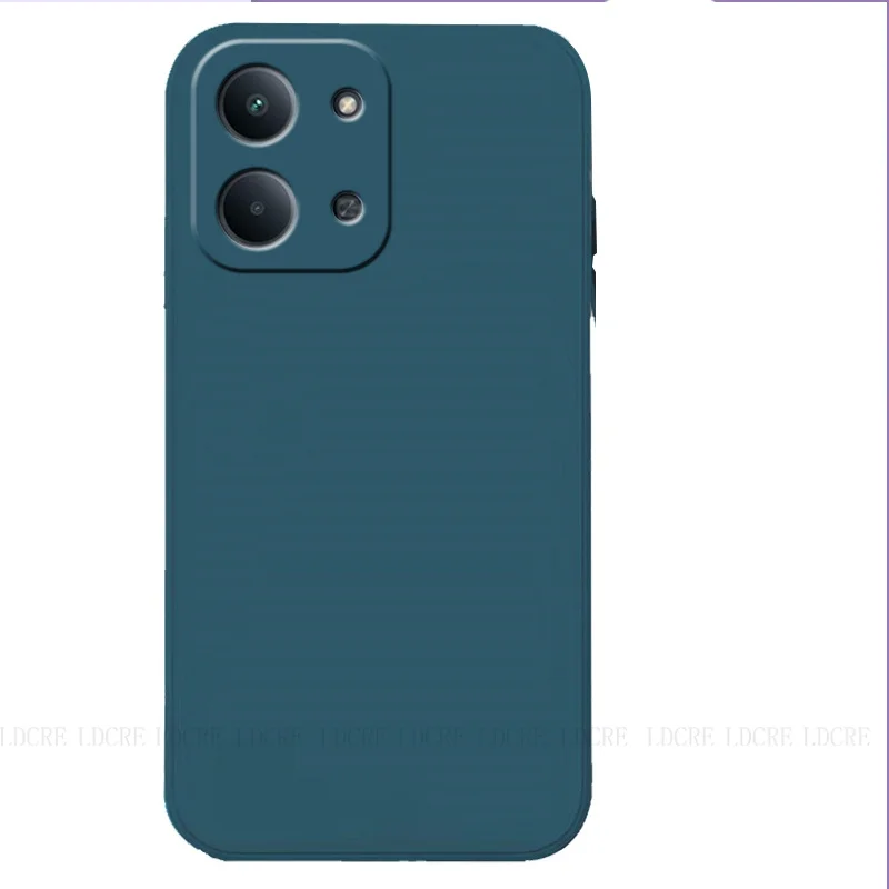 Xiaomi Poco C85 Shockproof Liquid Silicone Phone Case - Soft TPU Armor Cover