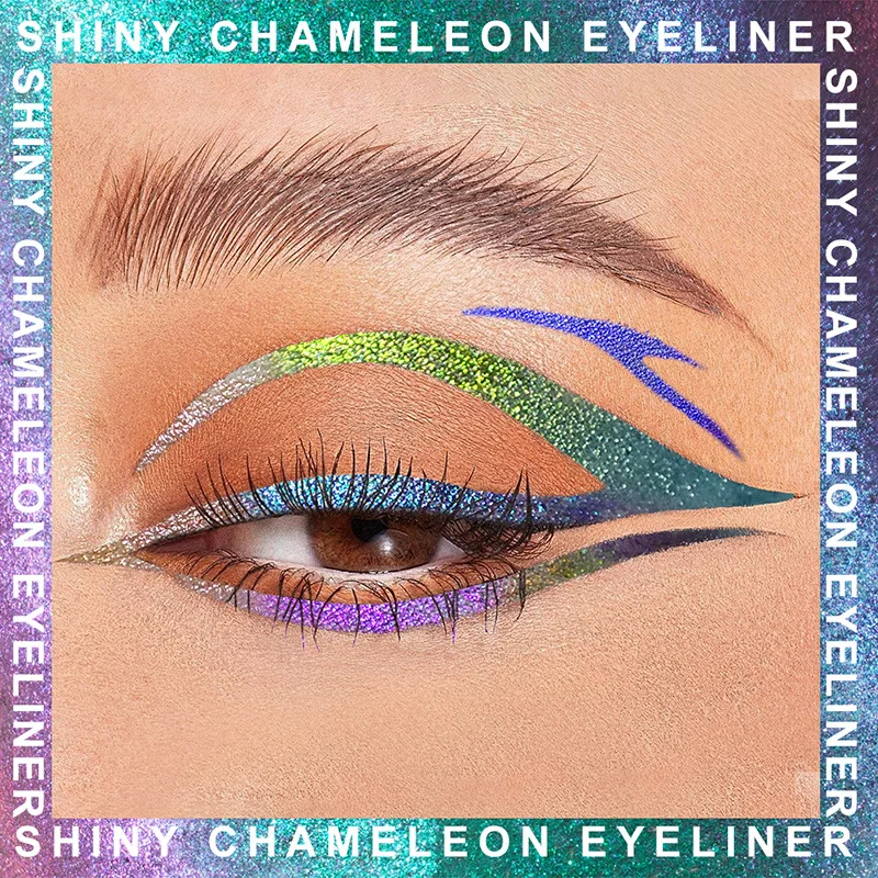 Color-changing Eyeshadow Stick Eyeliner Waterproof Smooth Color Long Last Eye Makeup Glitter