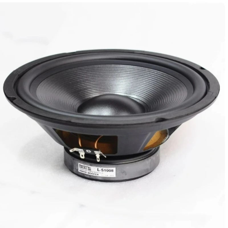 SOTAMIA 1PCS 10 인치 저음 오디오 스피커 8 옴 200W 샌드 블라스트 종이 트레이 HIFI 스피커 홈 시어터 스피커 전용