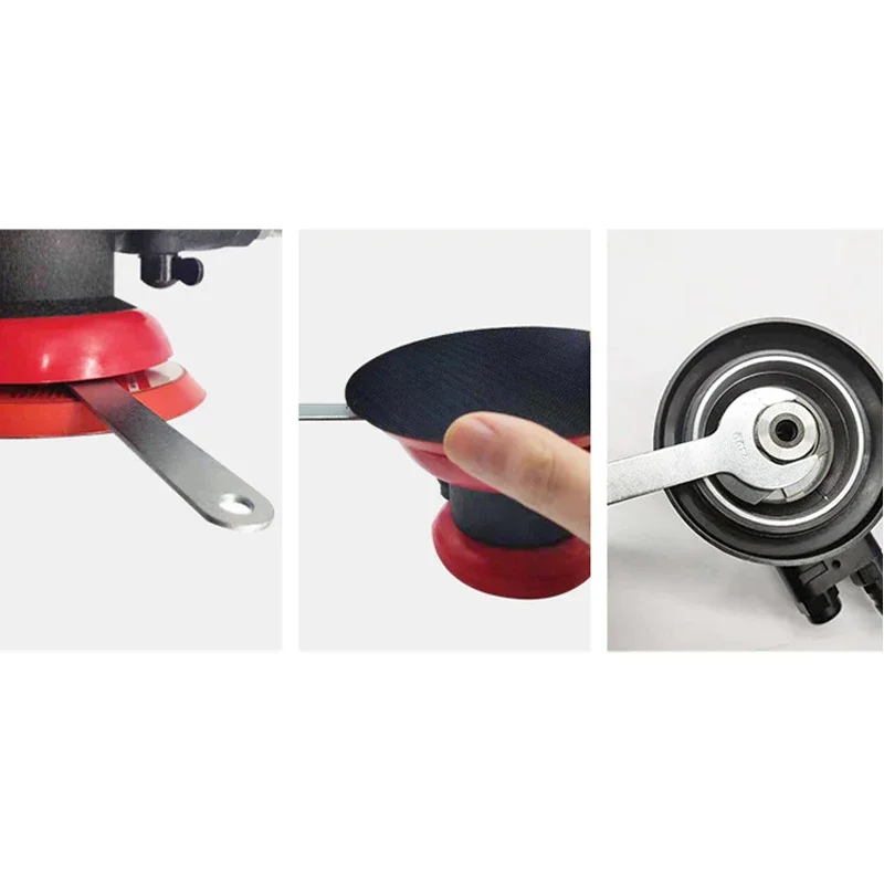 Car Polisher Automotive Orbital Sander Random Orbital Sander 5" / 6" Pneumatic Palm Sander Heavy Duty for Wood, Composites, Car or Metal Polishing Grinding