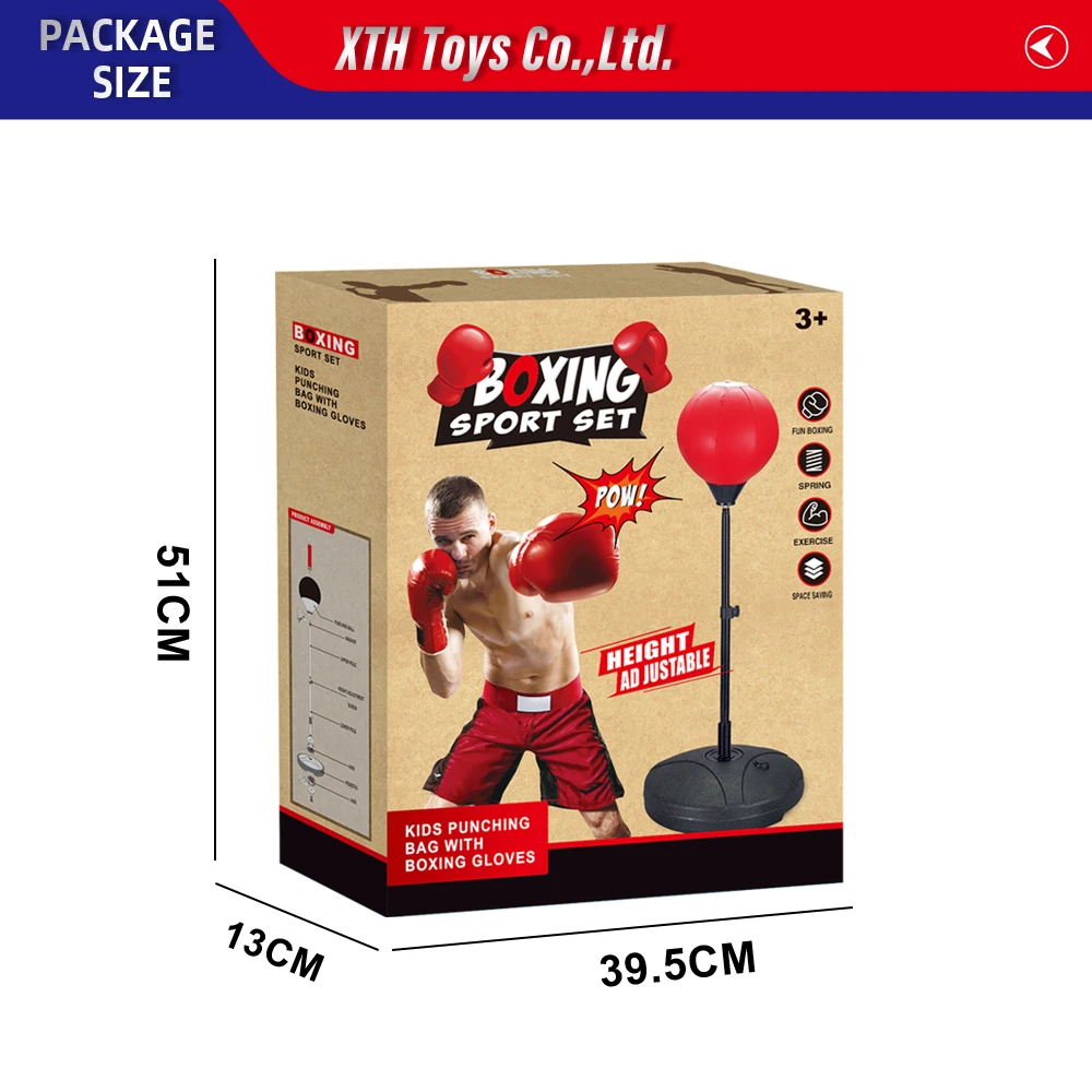 Sport Toys Punching Speed Ball Boxing Punching Ball Set For Children Exercise At Home