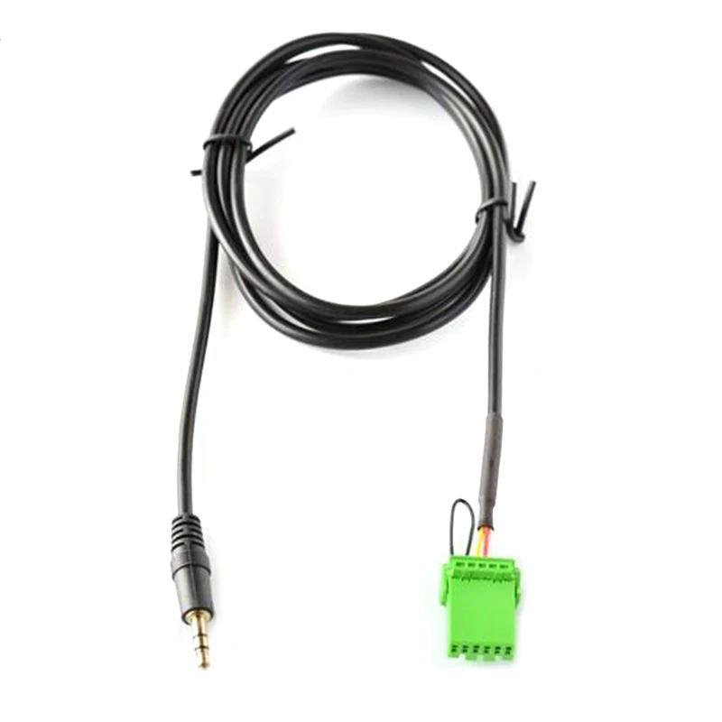 

6Pin 3.5mm AUX Cable Adapter MP3 Car Music Cable for Jazz Fit 2002-2006