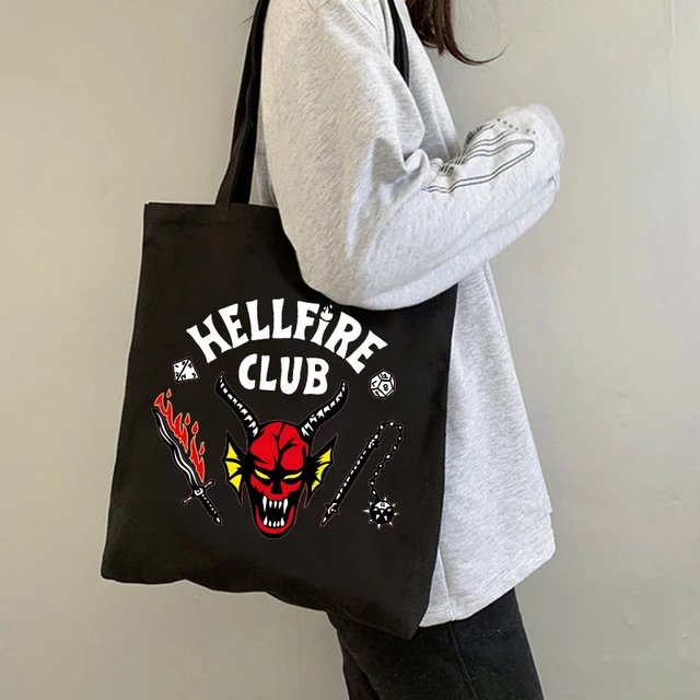 Hellfire Club Canvas Bag Stranger Things Merchandise 2