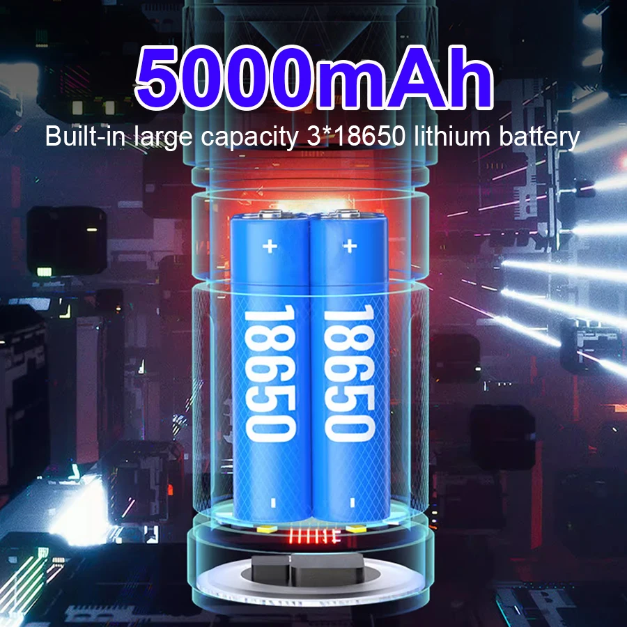 عالية الطاقة مصباح ليد جيب المحمولة فانوس قابل لإع...