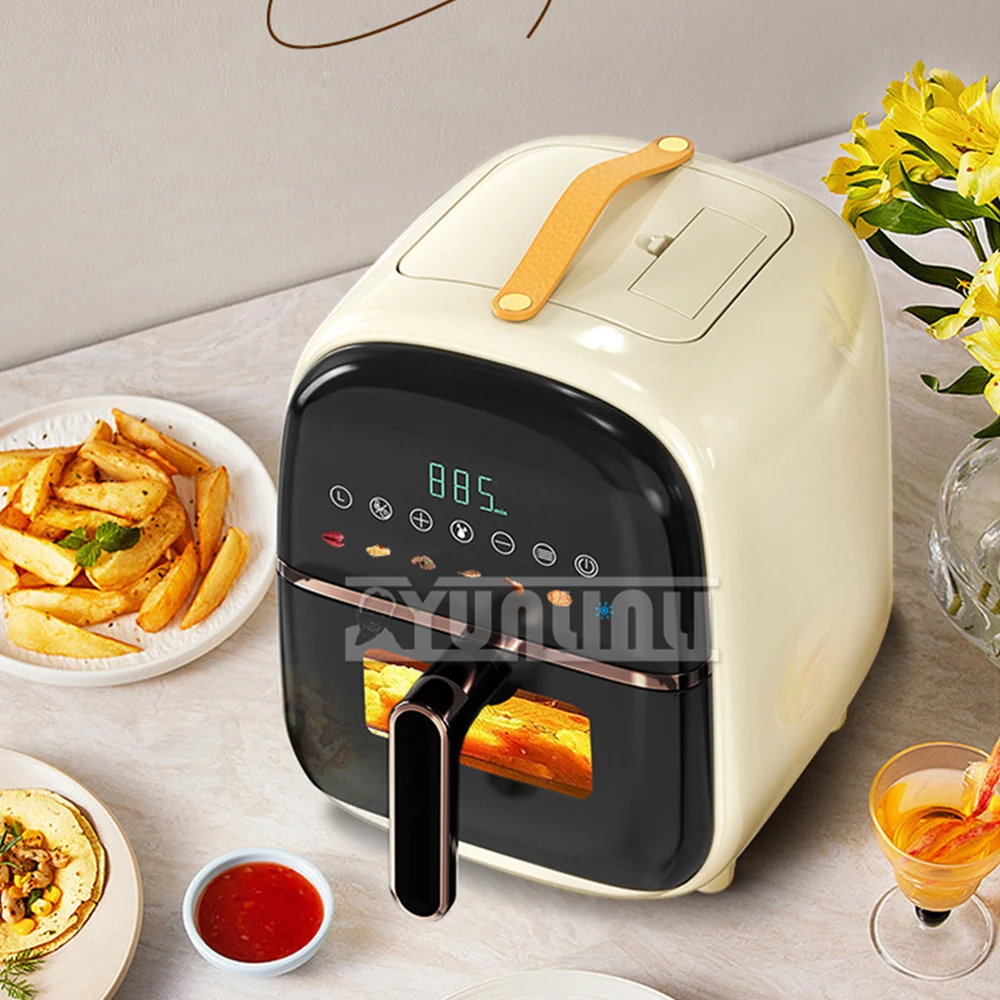 Household Intelligent Air Fryer Multifunctional Air Fried Pot Kitchen Cookware Freidora De Aire 4 5 Litros