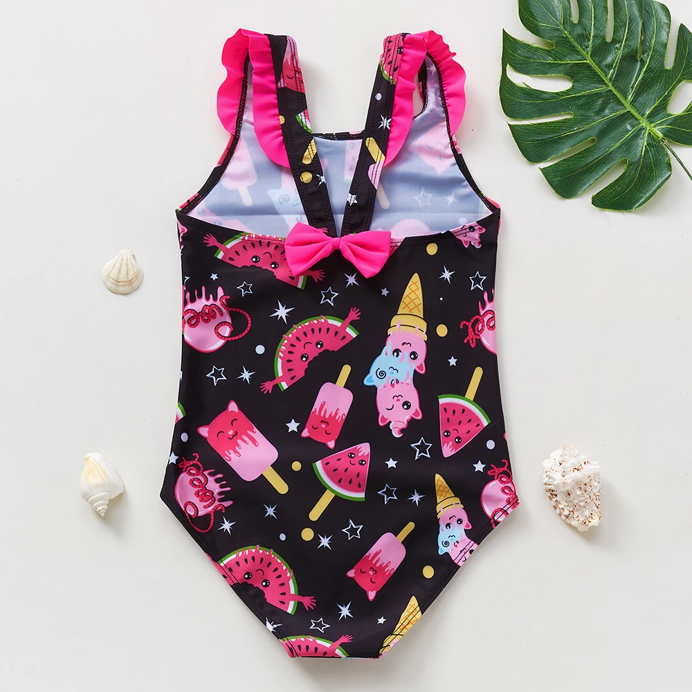 Children Swimsuit Girls Swimwear 2~14Years Children Swimsuit One Piece Girls Swimsuit Kid girls Bathing suit Beach wear Swimming outfit