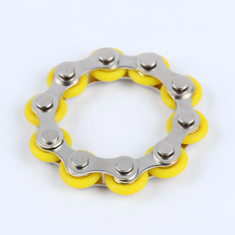 Anti Stress Toy For Kids/Adult/Student Bike Chain Fidget Spinner Bracelet For Autism and ADHD Fidget Toy