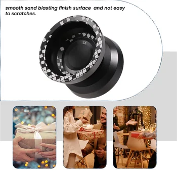 -AA04 Unresponsive LIGHT CHASER X3 Competitive Yo-Yo,Alloy Yoyo For Beginners,And Practise Tricks With Glove And Strings 1