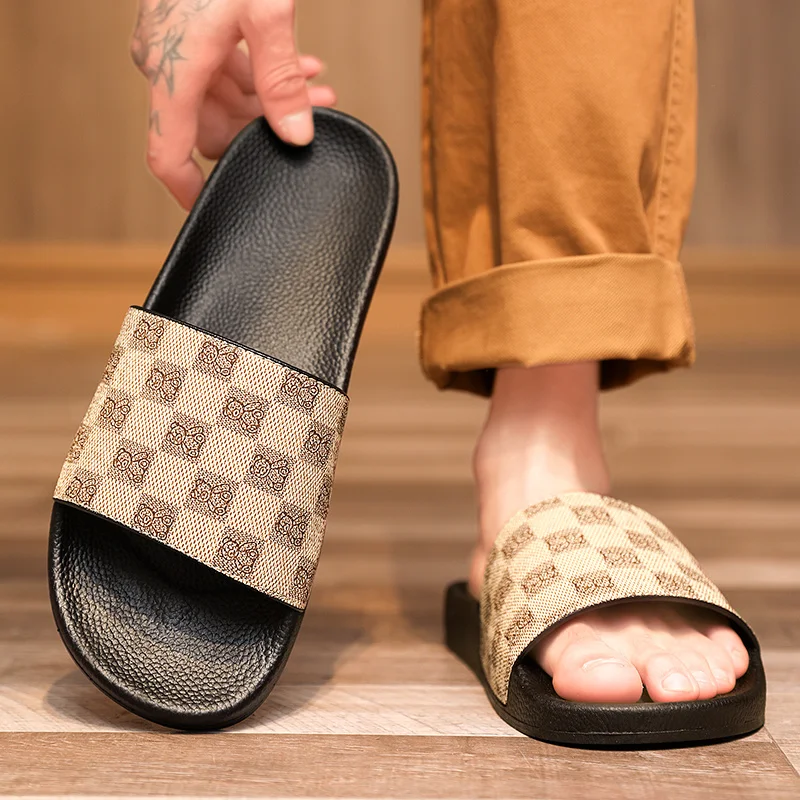 Summer Slippers for Men Women Eva Soft Bottom Slippers Indoor House Slides Flat Sandals Outdoor Beach Shoes Man Flip Flops