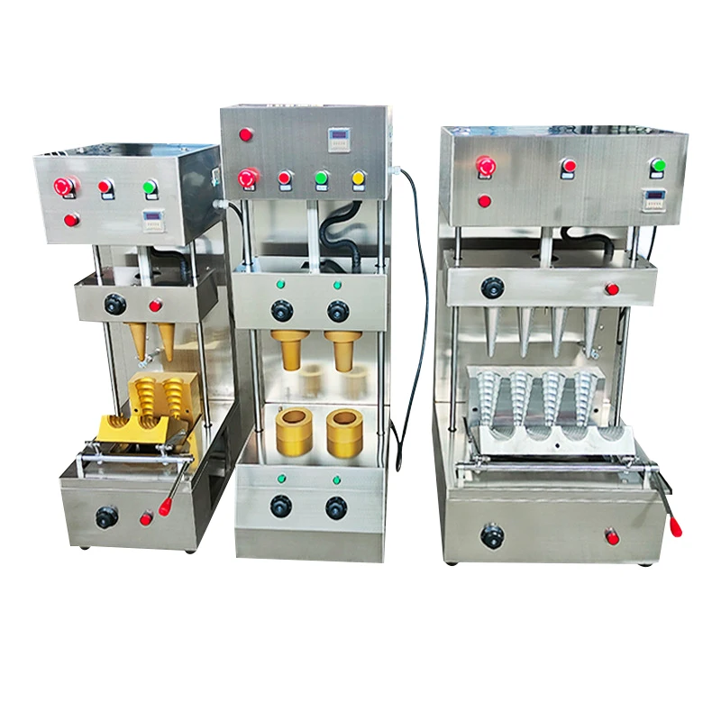 pizza cone making machine for hot sale