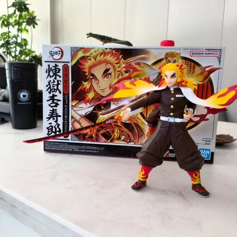 

Bandai Figure Rise Standard Demon Slayer Kimetsu No Yaiba Rengoku Kyoujurou Assembly Cartoon Anime Figure Action Kit Model Toy